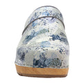 BJORK BJORK Maja Wood Abby Printed Leather Clogs