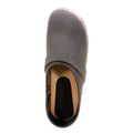 Tilda Wood Classic Closed Back Leather Clogs