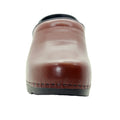 Men's Swedish Professional Brown Leather Clogs