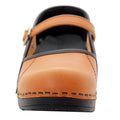 MARCELLA Mary Jane Caramel Veg Tan Leather Clogs