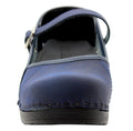 KLÄGN BJORK by KLÄGN MARCELLA Mary Jane Navy Leather Clogs