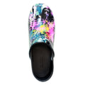 PROFESSIONAL Graffiti II Printed Leather Clogs