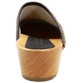 BJORK BJORK Safari Wood Open Back Giraffe Clogs