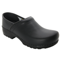 BJORK 657001-2-40 BJORK KEN Swedish Men's Pro Leather Clogs Black / EU-40