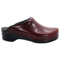 BJORK BJORK Men's STEIN Open Back Cabrio Leather Clogs