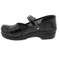 MARCELLA Mary Jane Black Patent Leather Clogs