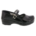 MARCELLA Mary Jane Black Patent Leather Clogs