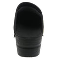 Dahlia Open Back Leather Clogs