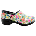 KLÄGN KLÄGN PROFESSIONAL Blomma Printed Leather Clogs