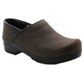 Professional LEAH Oiled Leather Clogs
