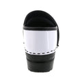 PROFESSIONAL ELSA White Patent Leather Clogs