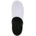 PROFESSIONAL ELSA White Patent Leather Clogs