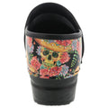 PRO VERA Limited Edition Sugar Skull Leather Clogs