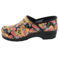 PRO VERA Limited Edition Sugar Skull Leather Clogs