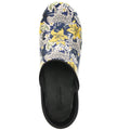 PROFESSIONAL Snow Leopard Leather Clogs