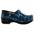 BJORK BJORK PROFESSIONAL Agata Printed Leather Clogs