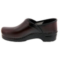 PROFESSIONAL Men's Bordeaux Cabrio Leather Clogs