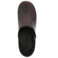 PROFESSIONAL Men's Bordeaux Cabrio Leather Clogs