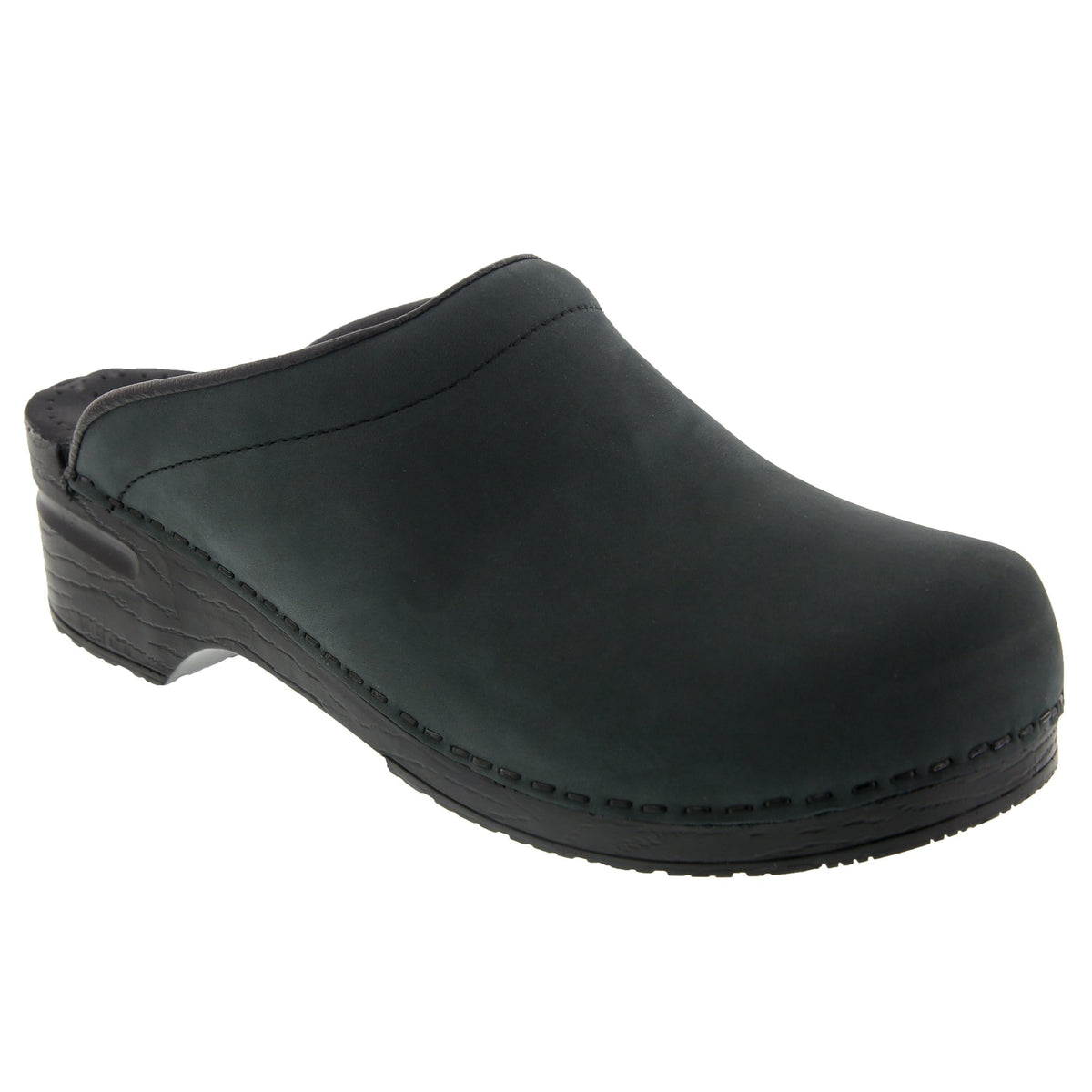 Men's SAM OPEN BACK Oiled Leather Clogs – BJORK Swedish Comfort