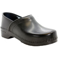 KLÄGN KLÄGN PROFESSIONAL PLUS Men's Cabrio Leather Clogs Black / EU-44