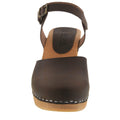 BJORK Shop BJORK MARGARETA Swedish Wood Clog Sandals