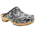 Maja Wood Juni Leather Clogs