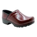 Men's Swedish Professional Patent Leather Clogs