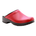 Flex Pro Open Back Red Leather Clogs