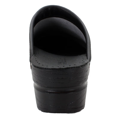 Peace Open Back Pro Leather Clogs