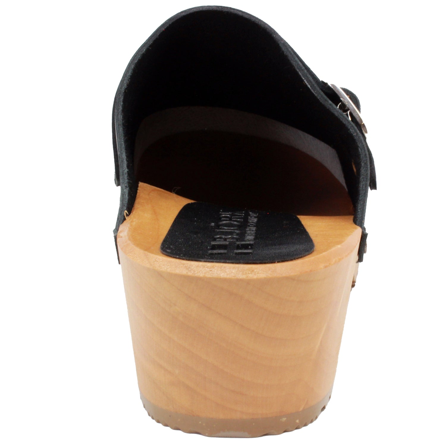 Anna Wood Open Back Full Grain Natural Leather Clogs – BJORK Swedish ...