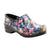PROFESSIONAL Astrid Printed Leather Clogs