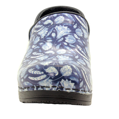 PROFESSIONAL Klara Printed Leather Clogs
