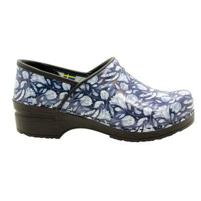 PROFESSIONAL Klara Printed Leather Clogs