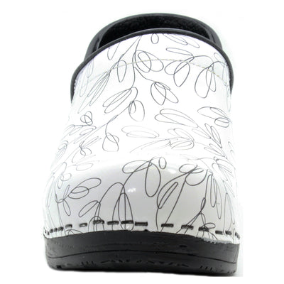 PROFESSIONAL Stencil Printed Leather Clogs