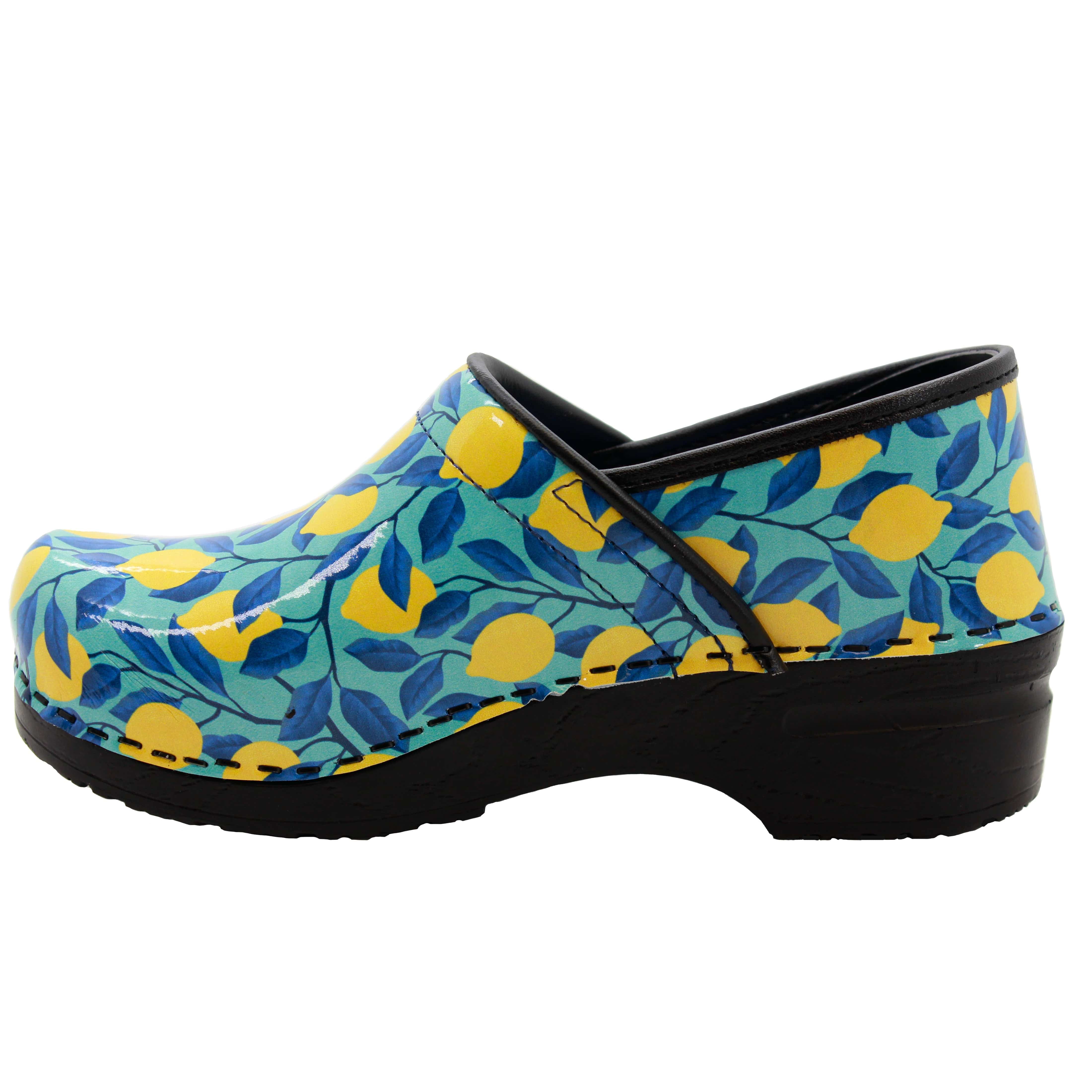 Clogss PROFESSIONAL PLUS Citroner Leather Clogs – BJORK Swedish Comfort