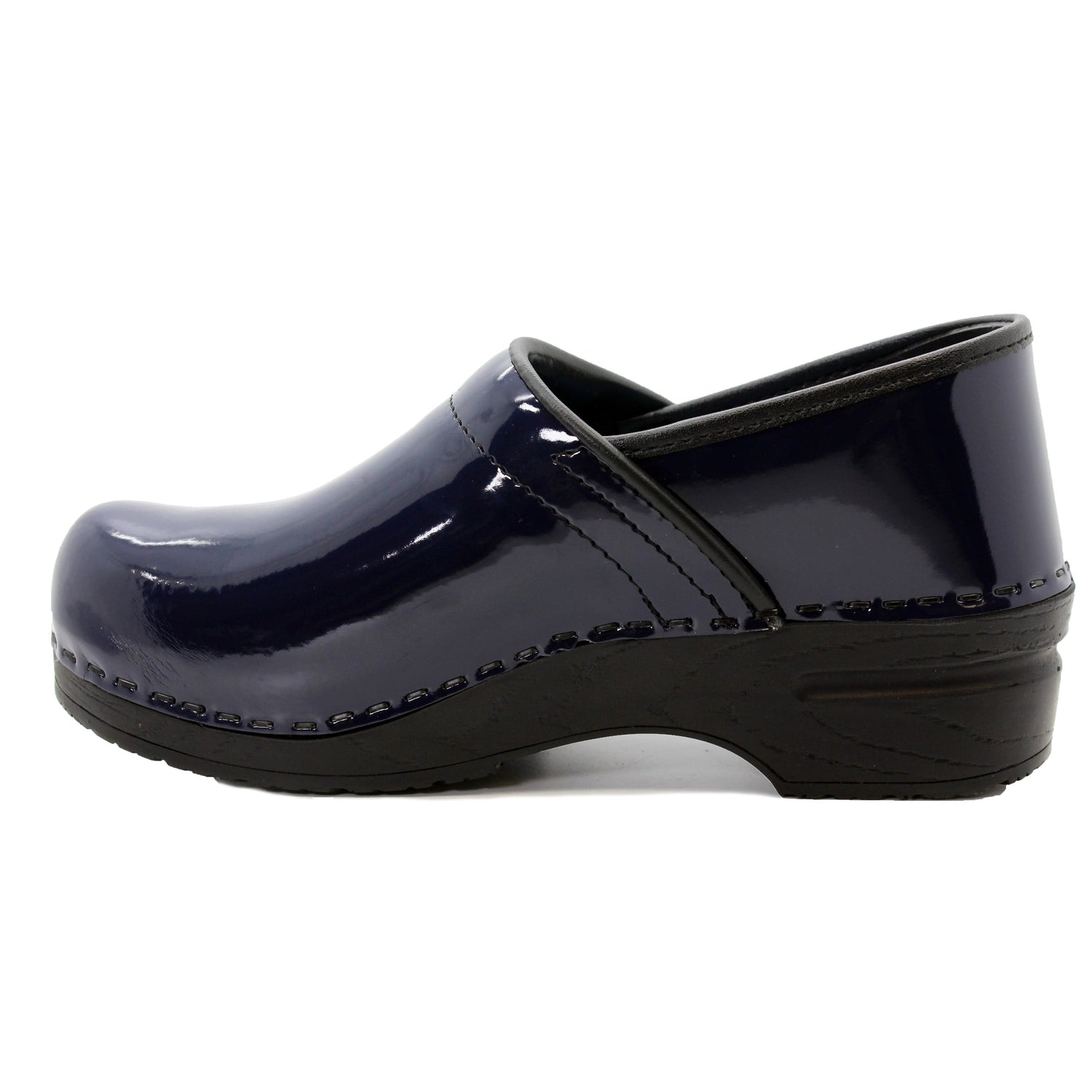 Shiny Clogs PROFESSIONAL PLUS Women's Patent Leather Clogs – BJORK Swedish Comfort