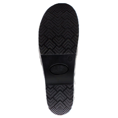 PROFESSIONAL Klara Printed Leather Clogs