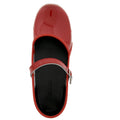 MARCELLA Mary Jane Red Patent Leather Clogs