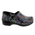 PROFESSIONAL HOPE Ribbons Leather Clogs