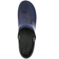 PROFESSIONAL Men's Navy Cabrio Leather Clogs