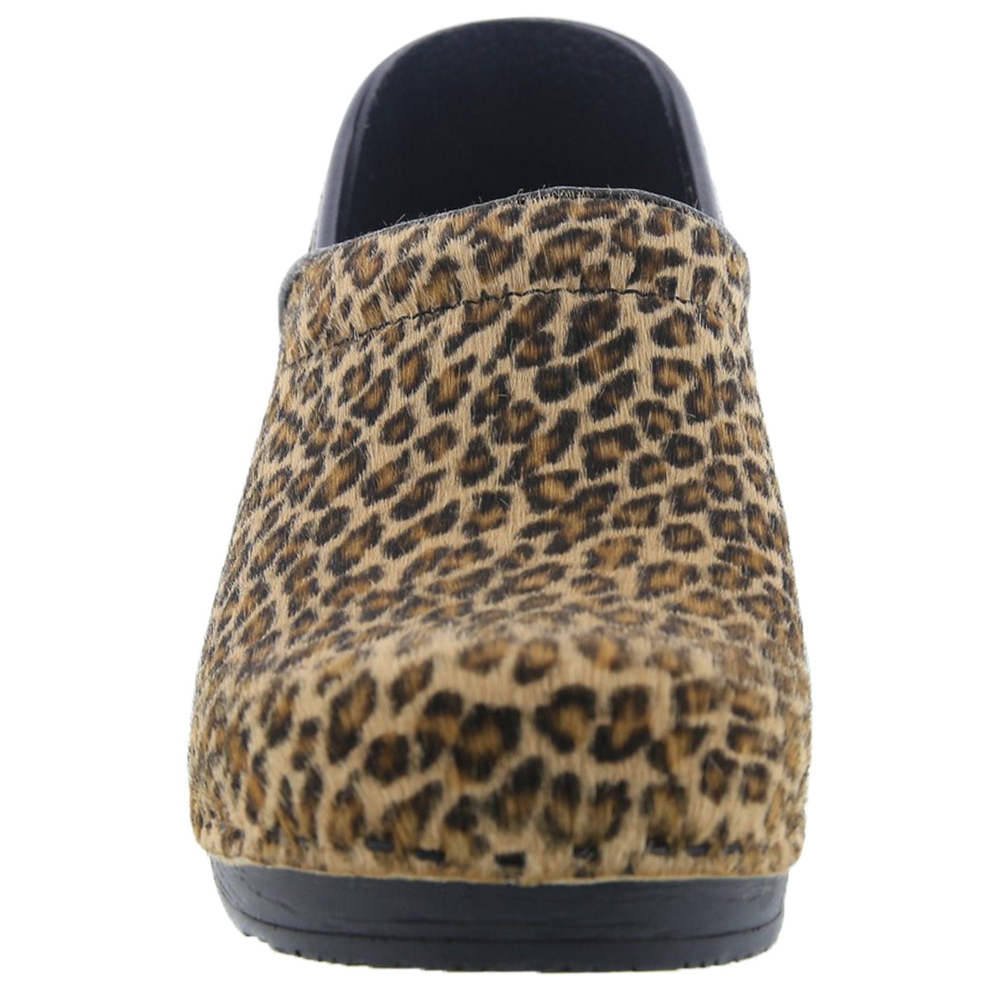 Leopard Work Clogs PROFESSIONAL Safari Collection Leather Clogs in Leopard – BJORK Swedish ...