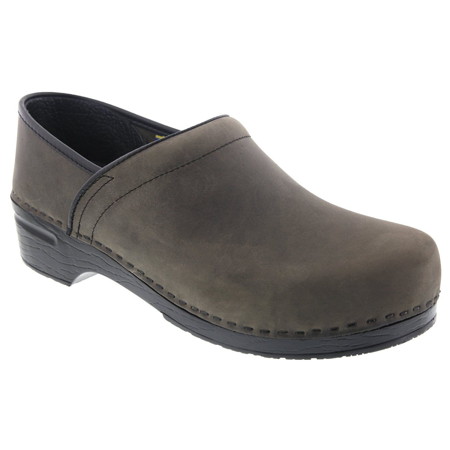 PRO LIAM Men's Oiled Leather Clogs – BJORK Swedish Comfort