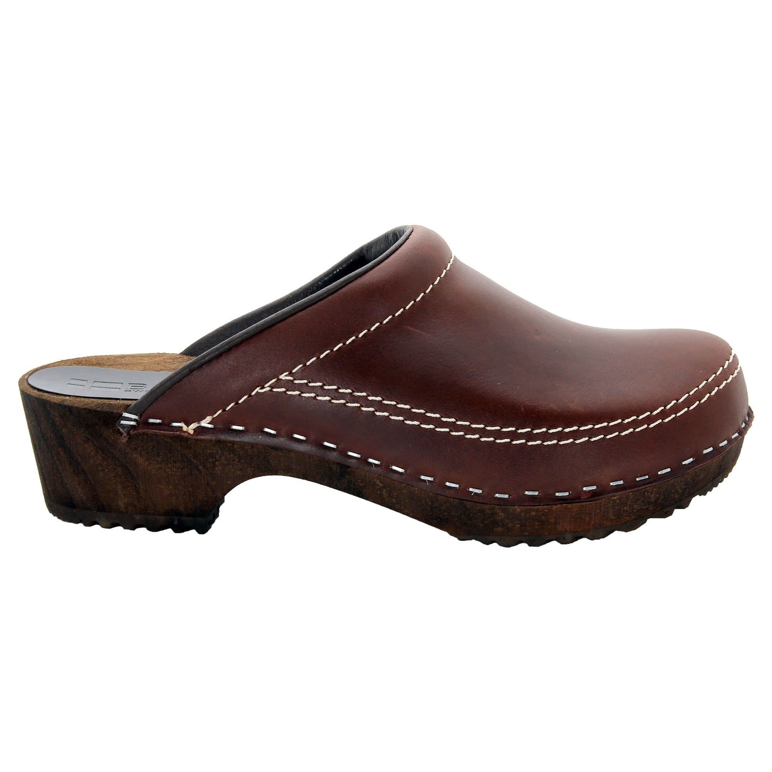 Men's Christian Wood Open Back Oiled Leather Clogs – BJORK Swedish Comfort